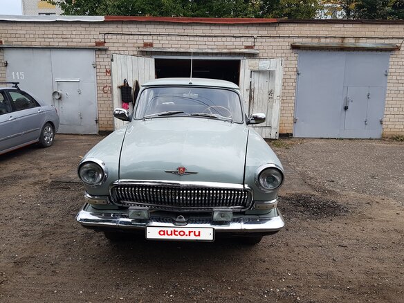 1963 ГАЗ 21 «Волга» 21Л, серебристый