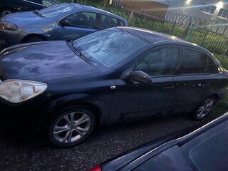 2008 Opel Astra H Рестайлинг, чёрный, 450000 рублей, вид 3