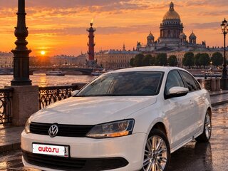 2012 Volkswagen Jetta VI, белый, 849000 рублей, вид 1