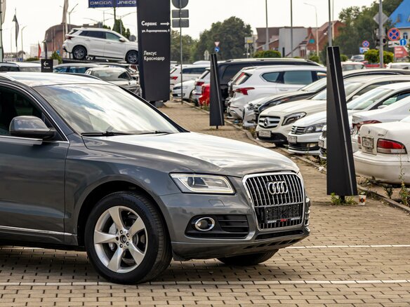 2014 Audi Q5 I (8R) Рестайлинг, серый - вид 7
