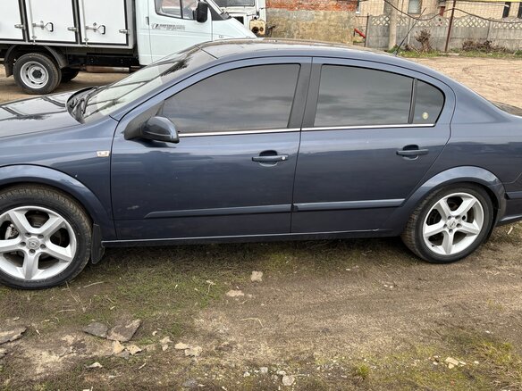 2008 Opel Astra H Рестайлинг, синий, 545000 рублей - вид 2