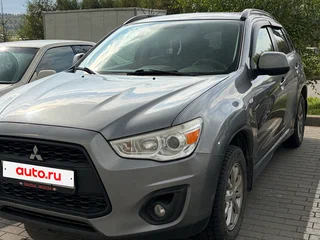 2014 Mitsubishi ASX I Рестайлинг, серый, 970000 рублей, вид 5