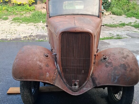 1931 Ford Model A, коричневый, 1000000 рублей - вид 1