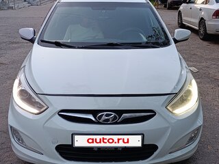 2013 Hyundai Solaris I, белый, 500000 рублей, вид 1