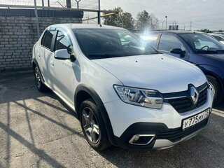 2018 Renault Logan Stepway II Рестайлинг, белый, 1030000 рублей, вид 2