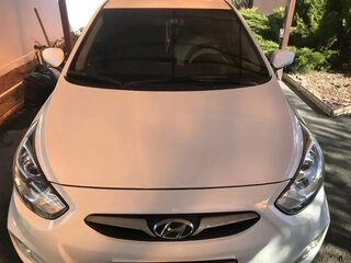 2012 Hyundai Solaris I, белый, 835000 рублей, вид 5