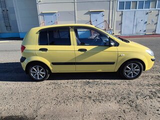 2009 Hyundai Getz I Рестайлинг, жёлтый, 620000 рублей, вид 2