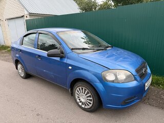 2008 Chevrolet Aveo I Рестайлинг, синий, 195000 рублей, вид 2