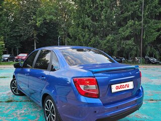 2018 Lada (ВАЗ) Granta I, синий, 650000 рублей, вид 4