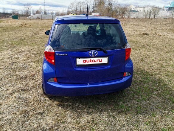 2011 Toyota Ractis II, синий - вид 6