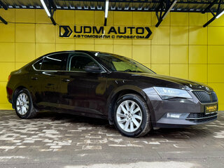 2017 Skoda Superb III, коричневый, 2197000 рублей, вид 3