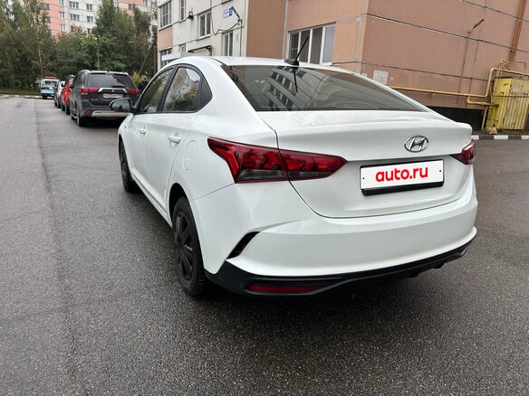 2020 Hyundai Solaris II Рестайлинг, белый - вид 7