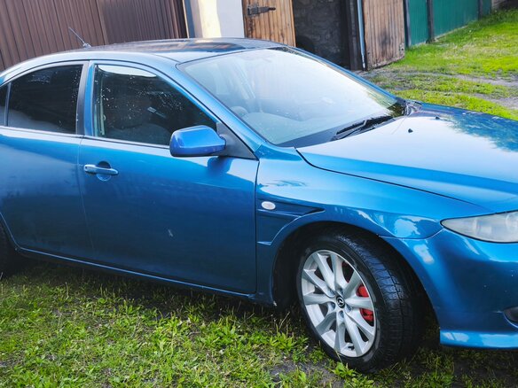 2002 Mazda Atenza I, синий, 560000 рублей - вид 3