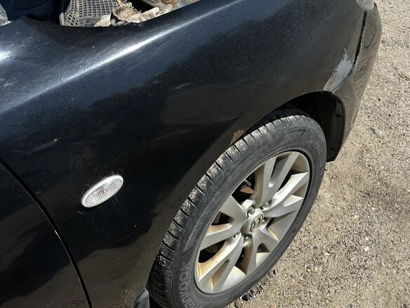 2007 Mazda 3 I (BK) Рестайлинг, чёрный - вид 7