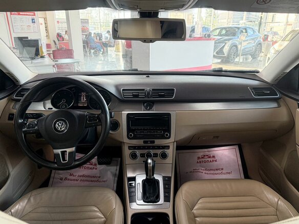 2012 Volkswagen Passat B7, чёрный - вид 12