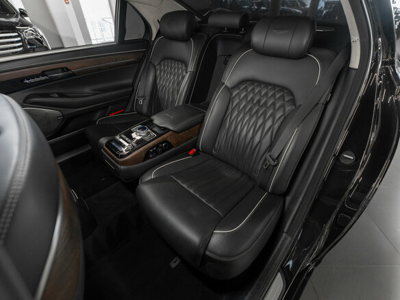 2019 Genesis G90 I Рестайлинг, чёрный, 2690000 рублей - вид 12