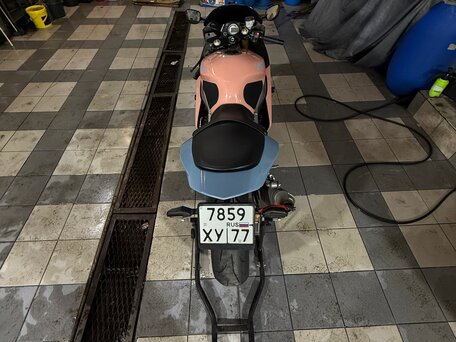 2005 Kawasaki ZX-6R Ninja, розовый, 490000 рублей, вид 5