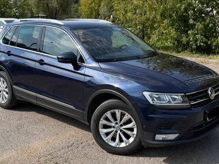 2017 Volkswagen Tiguan II, синий, 1899000 рублей, вид 3
