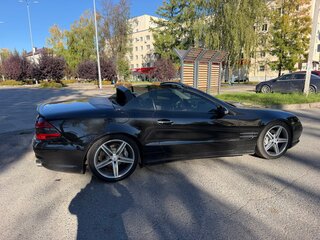 2002 Mercedes-Benz SL-Класс 500 5-speed V (R230), чёрный, 1900000 рублей, вид 5