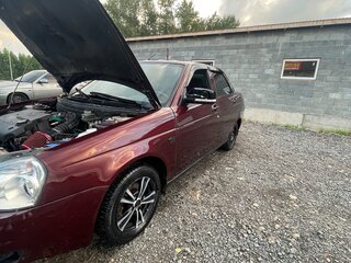 2012 Lada (ВАЗ) Priora I, красный, 290000 рублей, вид 1