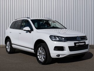 2014 Volkswagen Touareg II, белый, 1920000 рублей, вид 1
