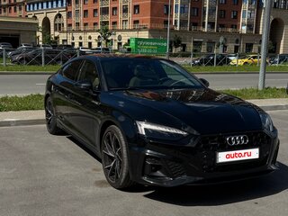 2022 Audi A5 Sportback 40 TFSI II (F5) Рестайлинг, чёрный, 4800000 рублей, вид 1
