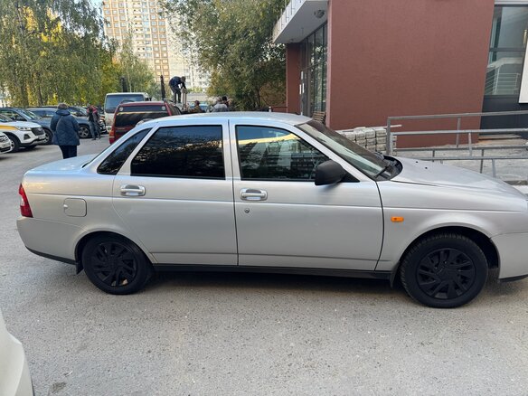 2012 Lada (ВАЗ) Priora I, серебристый - вид 4