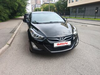 2014 Hyundai Elantra V (MD) Рестайлинг, чёрный, 1150000 рублей, вид 2
