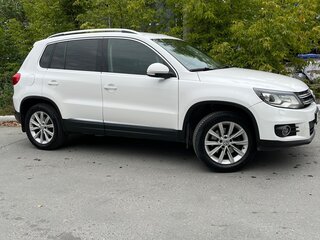 2012 Volkswagen Tiguan I Рестайлинг, белый, 1130000 рублей, вид 4