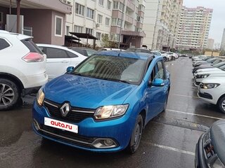 2014 Renault Logan II, синий, 670000 рублей, вид 3