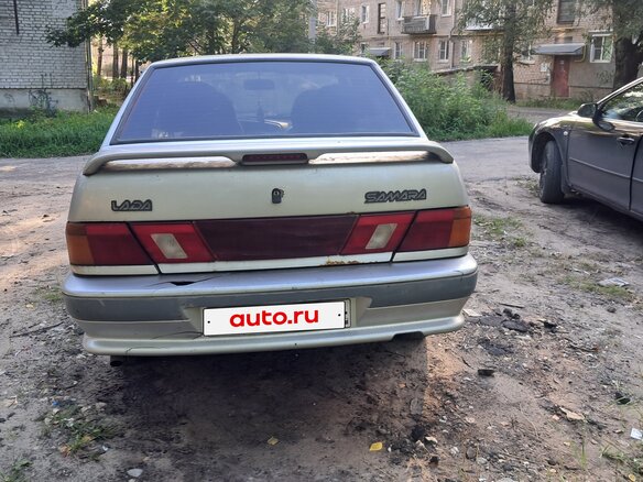 2005 Lada (ВАЗ) 2115, серебристый, 130000 рублей - вид 2