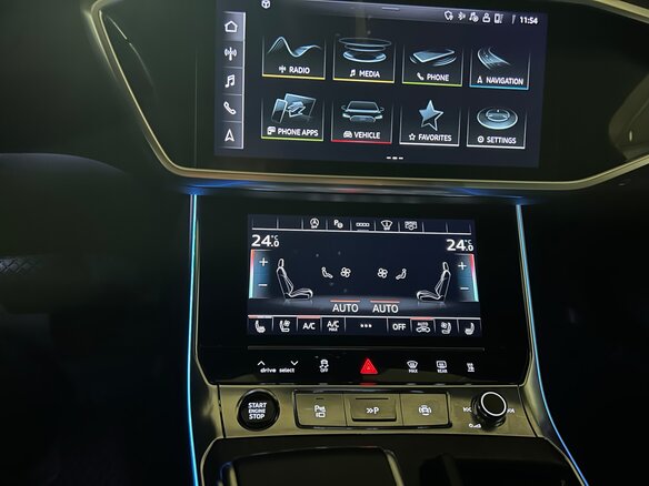 2020 Audi A6 45 TDI V (C8), чёрный, 4700000 рублей - вид 7