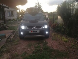 2008 Mitsubishi Outlander II, чёрный, 985000 рублей, вид 4