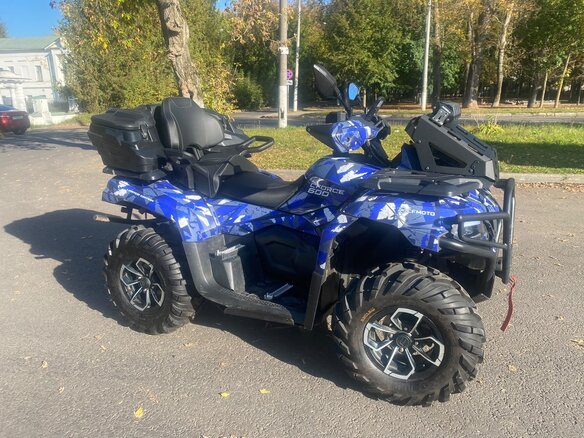 2023 CFMoto CFORCE 600 EPS, голубой, 850000 рублей