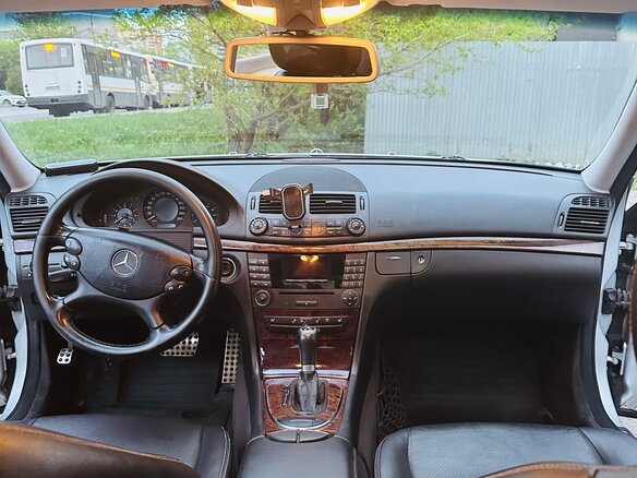 2006 Mercedes-Benz E-Класс 200 III (W211, S211), серебристый, 750000 рублей - вид 12