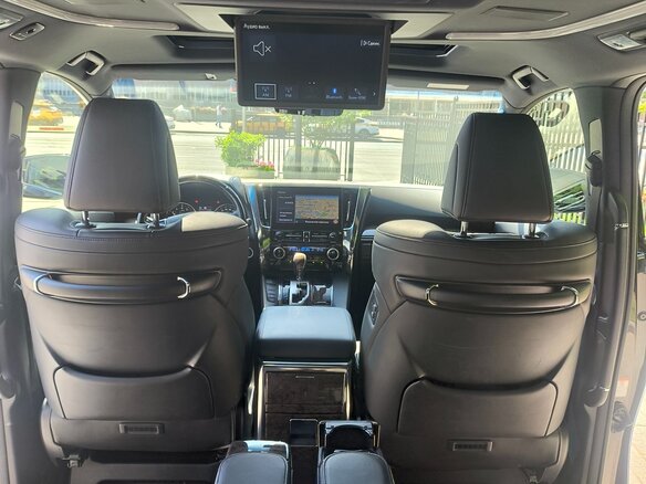 2021 Toyota Alphard III Рестайлинг, чёрный, 6890000 рублей - вид 5