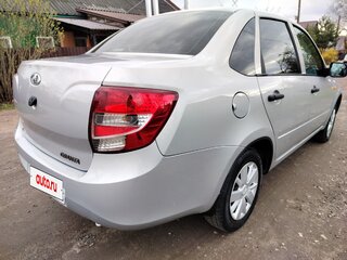 2014 Lada (ВАЗ) Granta I, серебристый, 515000 рублей, вид 5