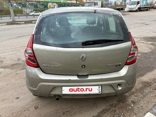 2013 Renault Sandero I, бежевый, 270000 рублей, вид 3