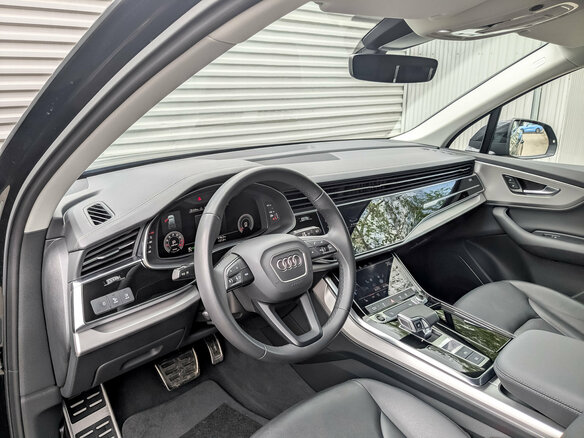 2023 Audi Q7 45 TFSI II (4M) Рестайлинг, чёрный, 6950000 рублей - вид 16