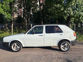 1986 Volkswagen Golf II, белый, 69000 рублей, вид 2