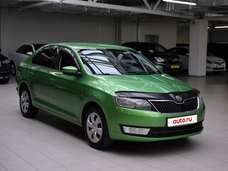 2017 Skoda Rapid I Рестайлинг, зелёный, 1050000 рублей, вид 1