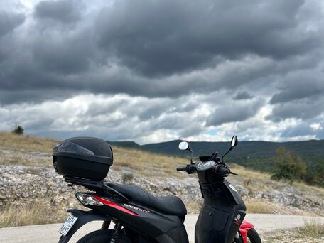 2012 Aprilia SportCity 300, чёрный, 470000 рублей, вид 4