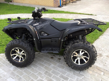 2017 Yamaha Grizzly 700, чёрный, 1310000 рублей, вид 2