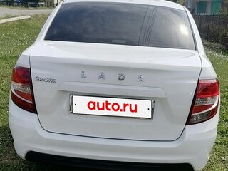 2019 Lada (ВАЗ) Granta I Рестайлинг, белый, 520000 рублей, вид 2