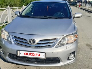 2012 Toyota Corolla X (E140, E150) Рестайлинг, серый, 875000 рублей, вид 2