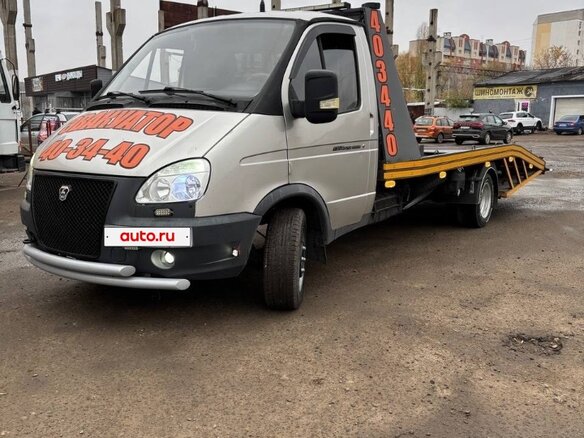 2010 ГАЗ ГАЗель (3302), серебристый, 1490000 рублей