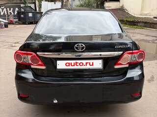 2012 Toyota Corolla X (E140, E150) Рестайлинг, чёрный, 900000 рублей, вид 4