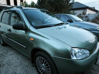 2008 Lada (ВАЗ) Kalina I, зелёный, 410000 рублей, вид 2
