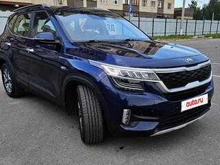 2020 Kia Seltos I, синий, 1680000 рублей, вид 4