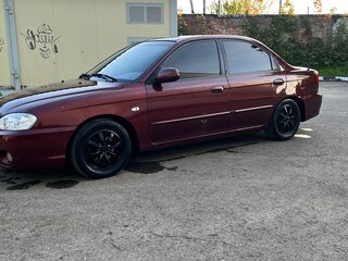 2005 Kia Spectra I Рестайлинг 2, красный, 340000 рублей, вид 5